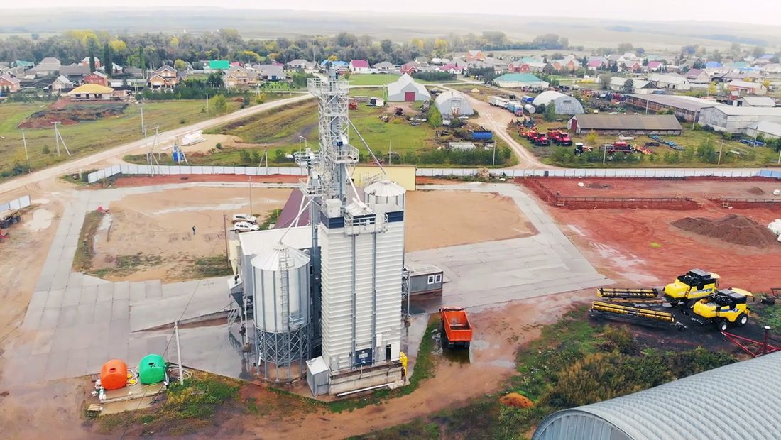 Продовольственный зерносушильный комплекс КЗС-30П